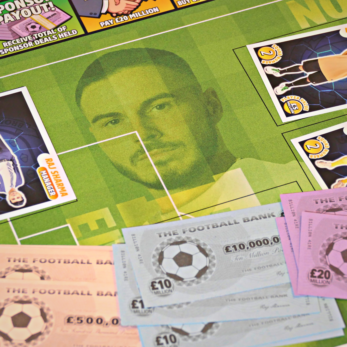 Football Billionaire F2 Board Game