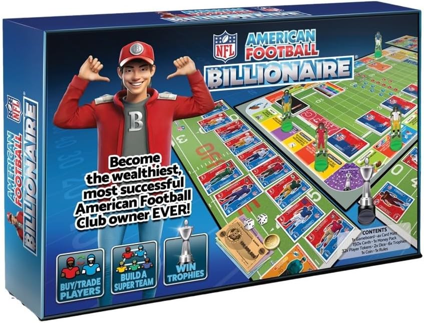 NFL American Football Billionaire Board Game