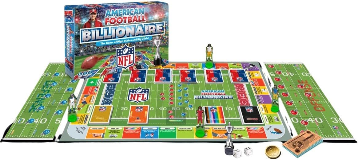 NFL American Football Billionaire Board Game