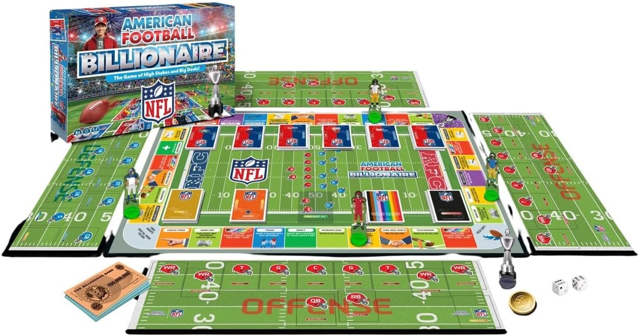 NFL American Football Billionaire Board Game