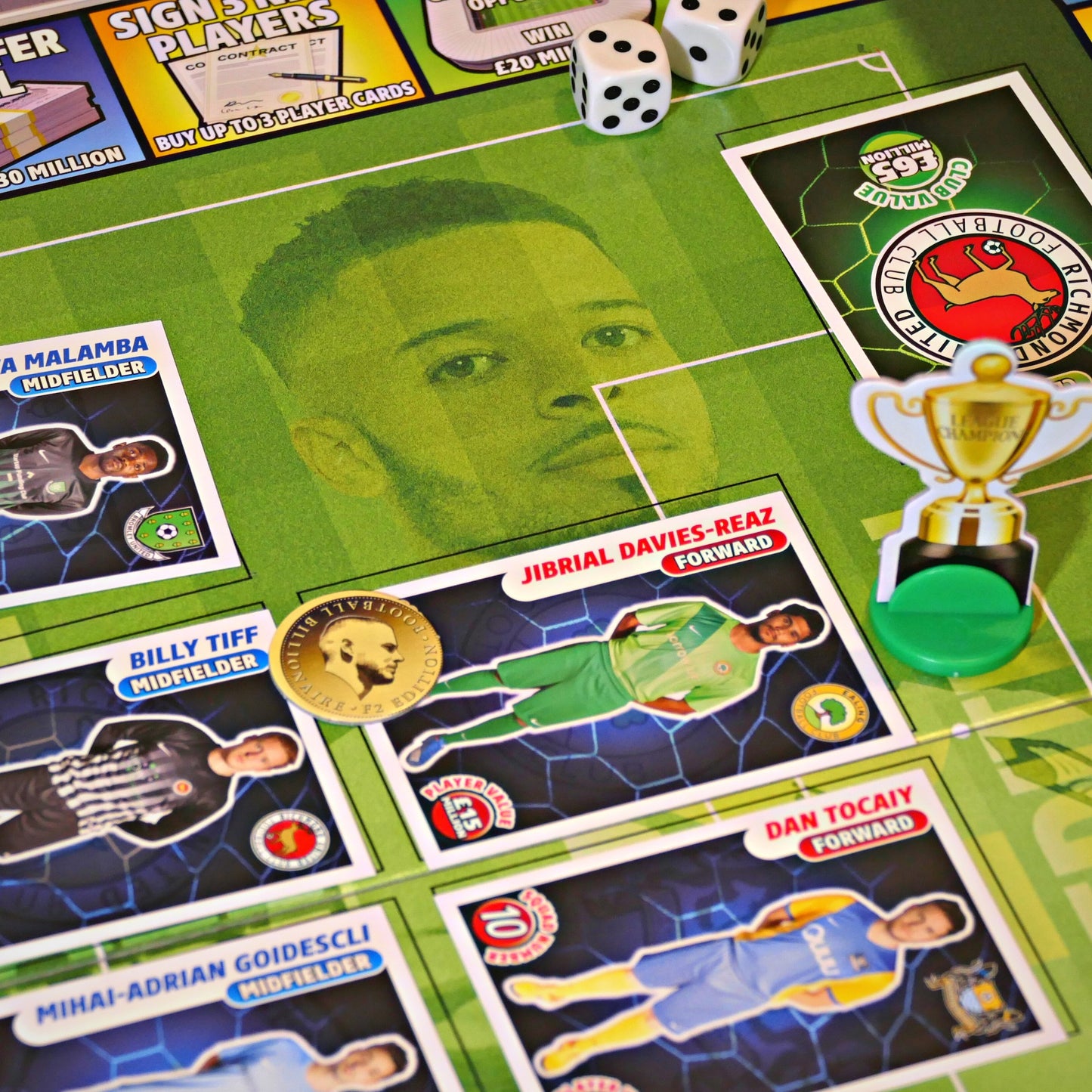 Football Billionaire F2 Board Game