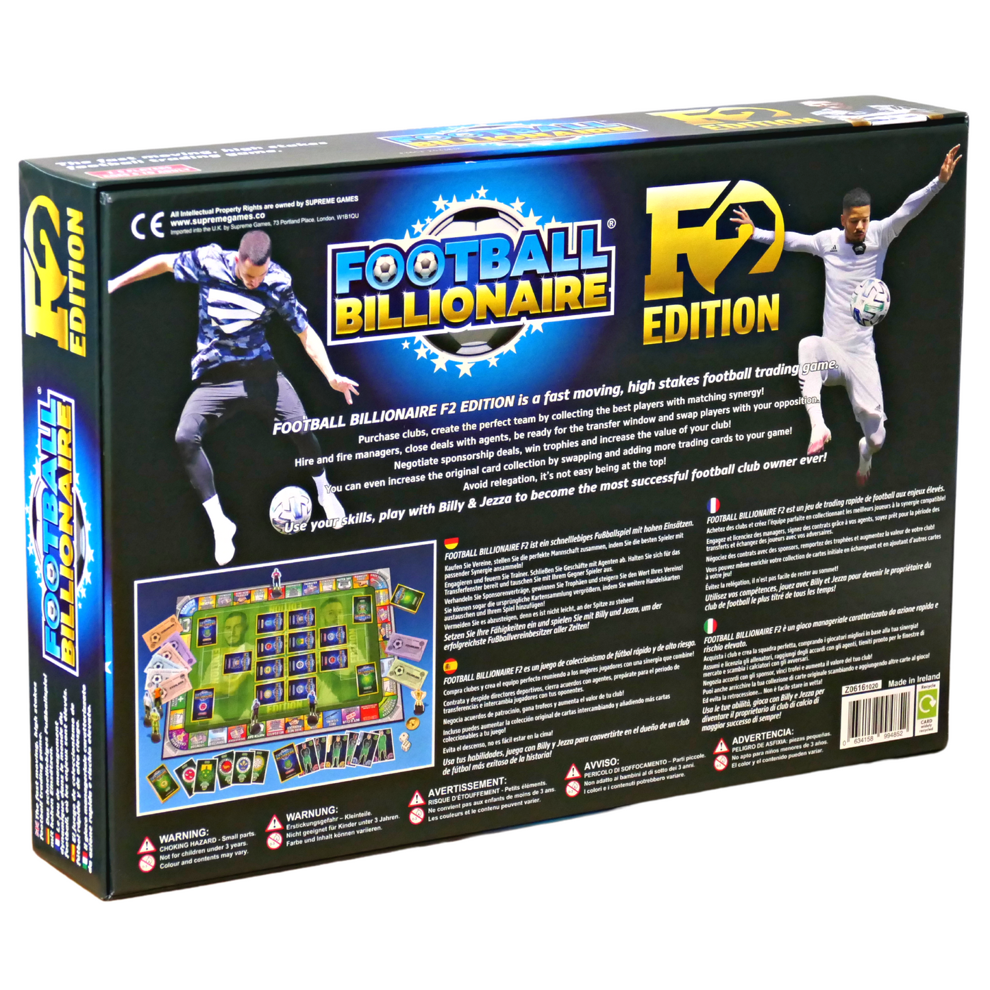 Football Billionaire F2 Board Game