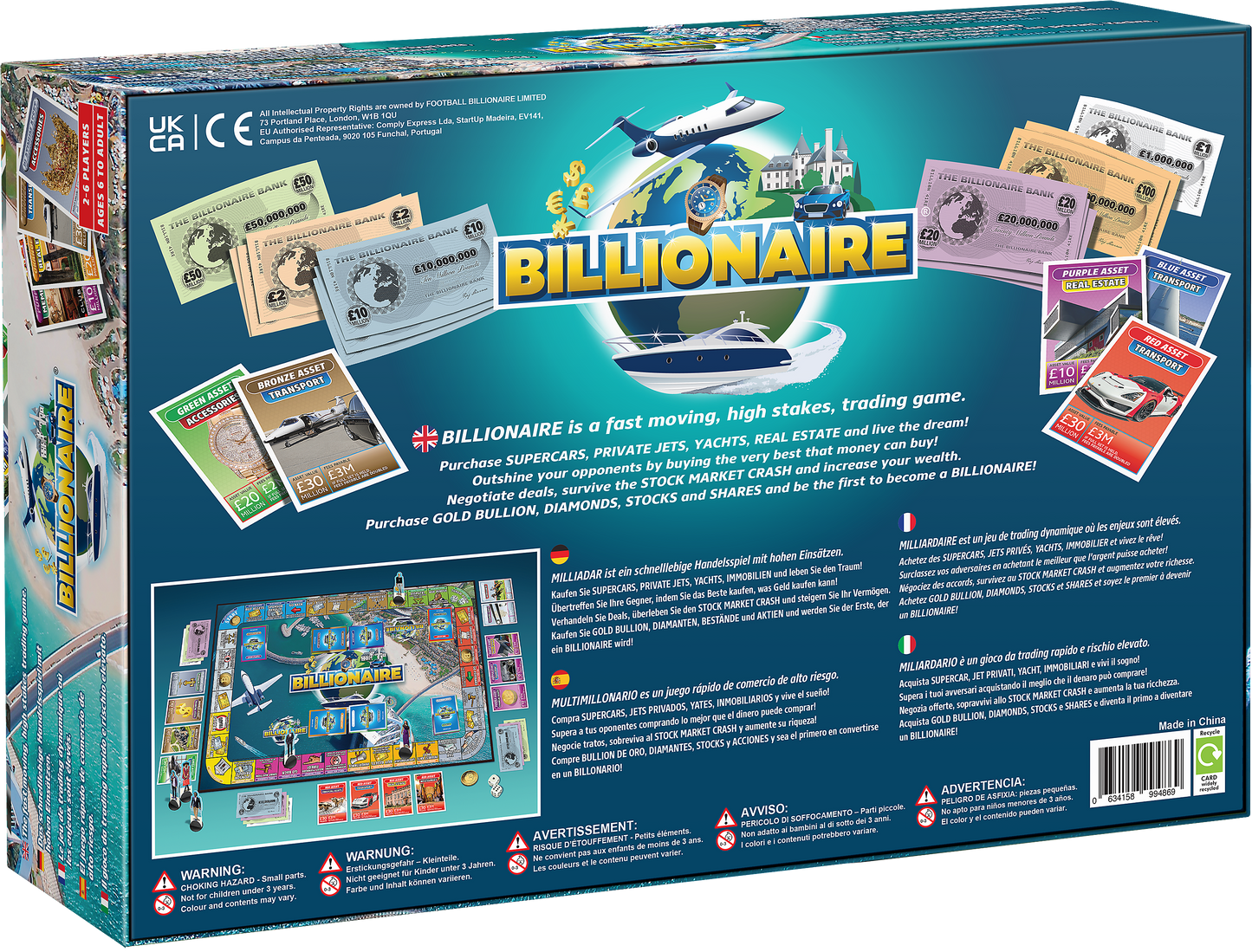 Billionaire Board Game