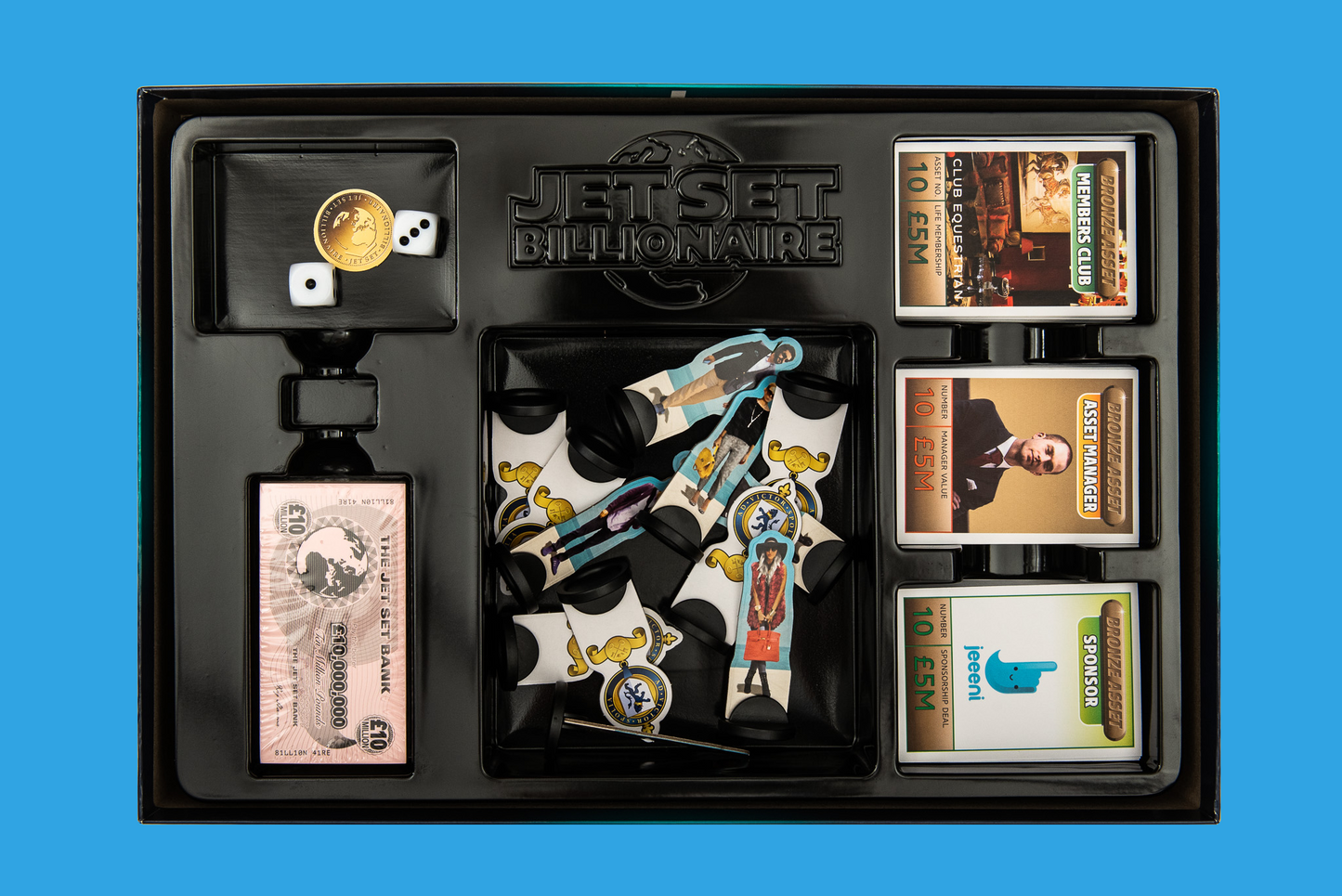 Jet Set Billionaire Board Game Collectors Edition