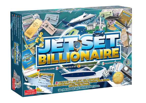 Jet Set Billionaire Board Game Collectors Edition