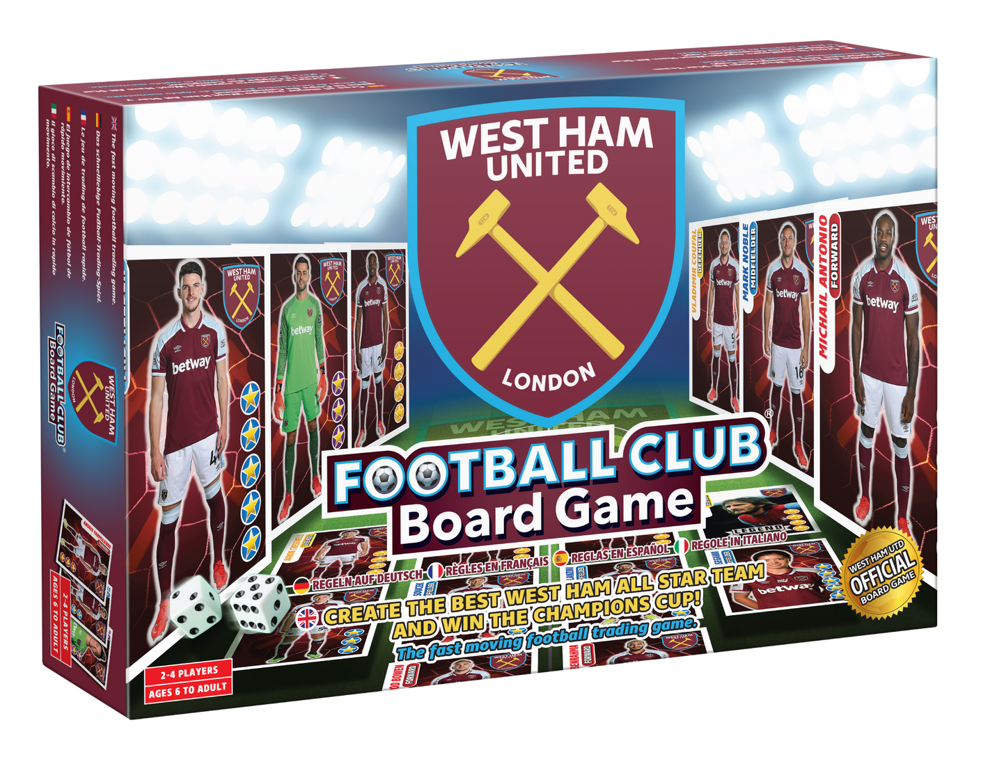 West Ham Football Club Board Game